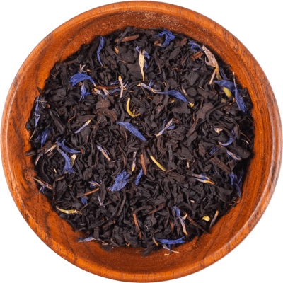 Czarna herbata "Błękitna Bergamotka"