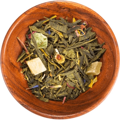 Zielona herbata "Paradiso" - Tropikalny aromat